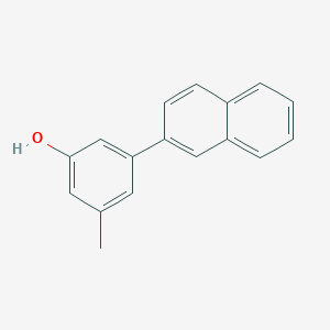 3-Methyl-5-(naphthalen-2-yl)phenol, 95%