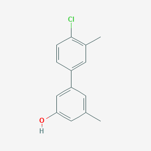 5-(4-Chloro-3-methylphenyl)-3-methylphenol, 95%