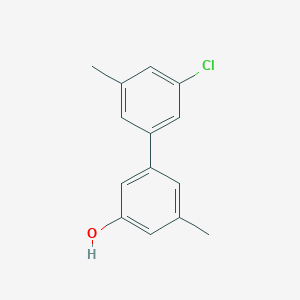 5-(3-Chloro-5-methylphenyl)-3-methylphenol, 95%