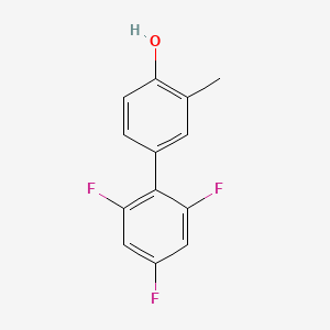 2-Methyl-4-(2,4,6-trifluorophenyl)phenol, 95%