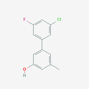 5-(3-Chloro-5-fluorophenyl)-3-methylphenol, 95%