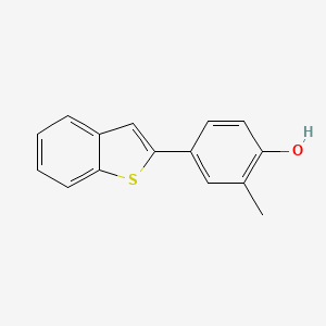 4-[Benzo(b)thiophen-2-yl]-2-methylphenol, 95%