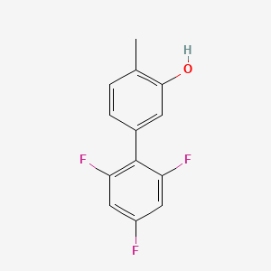 2-Methyl-5-(2,4,6-trifluorophenyl)phenol, 95%