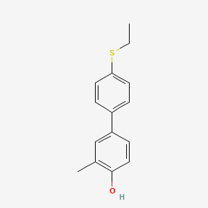 4-(4-Ethylthiophenyl)-2-methylphenol, 95%