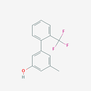 3-Methyl-5-(2-trifluoromethylphenyl)phenol, 95%