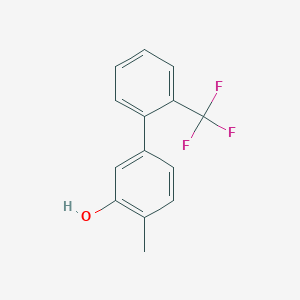 2-Methyl-5-(2-trifluoromethylphenyl)phenol, 95%