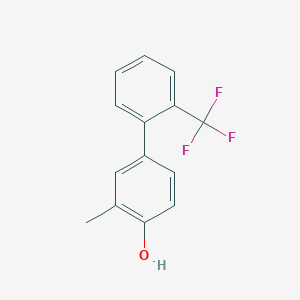 2-Methyl-4-(2-trifluoromethylphenyl)phenol, 95%