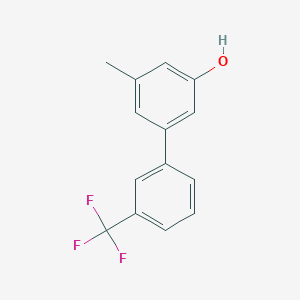 3-Methyl-5-(3-trifluoromethylphenyl)phenol, 95%