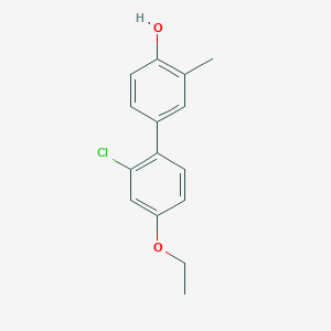 4-(2-Chloro-4-ethoxyphenyl)-2-methylphenol, 95%