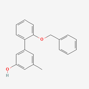 5-(2-Benzyloxyphenyl)-3-methylphenol, 95%