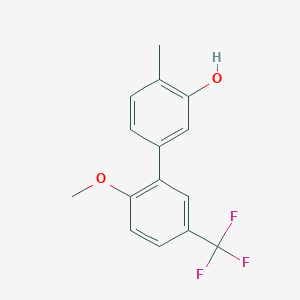 5-(2-Methoxy-5-trifluoromethylphenyl)-2-methylphenol, 95%