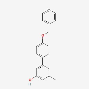 5-(4-Benzyloxyphenyl)-3-methylphenol, 95%