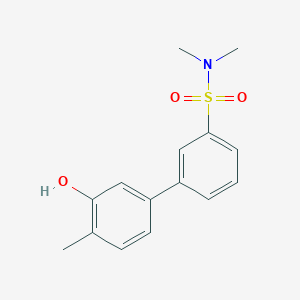 5-(3-N,N-Dimethylsulfamoylphenyl)-2-methylphenol, 95%