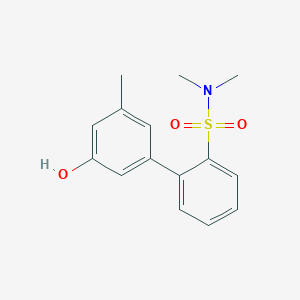 5-(2-N,N-Dimethylsulfamoylphenyl)-3-methylphenol, 95%