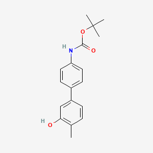 5-(4-BOC-Aminophenyl)-2-methylphenol, 95%