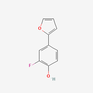 2-Fluoro-4-(furan-2-yl)phenol, 95%