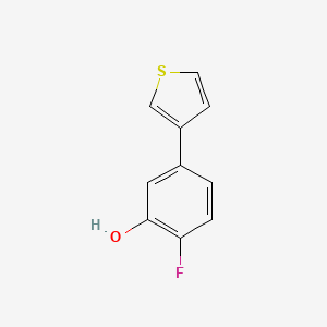 2-Fluoro-5-(thiophen-3-yl)phenol, 95%