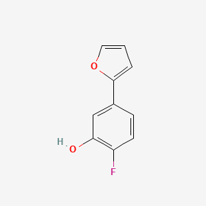 2-Fluoro-5-(furan-2-yl)phenol, 95%