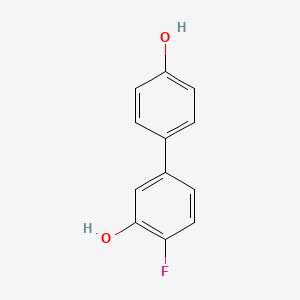 2-Fluoro-5-(4-hydroxyphenyl)phenol, 95%