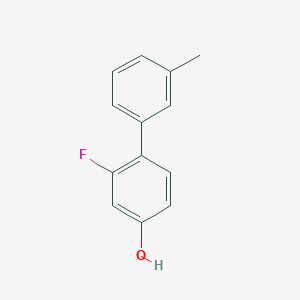 3-Fluoro-4-(3-methylphenyl)phenol