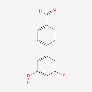 3-Fluoro-5-(4-formylphenyl)phenol