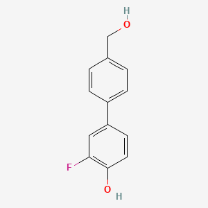 2-Fluoro-4-(4-hydroxymethylphenyl)phenol