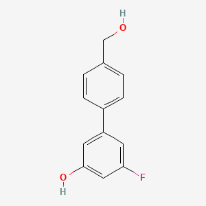 3-Fluoro-5-(4-hydroxymethylphenyl)phenol, 95%