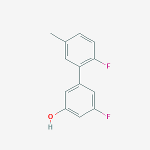 3-Fluoro-5-(2-fluoro-5-methylphenyl)phenol, 95%