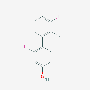 3-Fluoro-4-(3-fluoro-2-methylphenyl)phenol, 95%