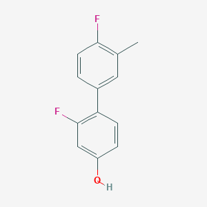 3-Fluoro-4-(4-fluoro-3-methylphenyl)phenol, 95%