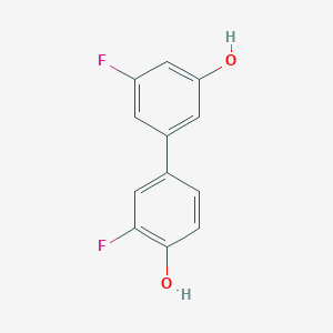 3-Fluoro-5-(3-fluoro-4-hydroxyphenyl)phenol, 95%