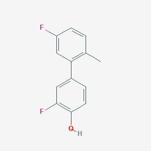 2-Fluoro-4-(5-fluoro-2-methylphenyl)phenol, 95%