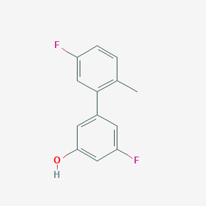 3-Fluoro-5-(5-fluoro-2-methylphenyl)phenol, 95%
