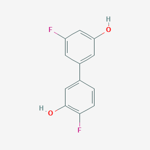 2-Fluoro-5-(3-fluoro-5-hydroxyphenyl)phenol, 95%