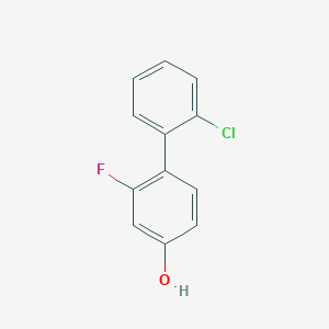 4-(2-Chlorophenyl)-3-fluorophenol, 95%