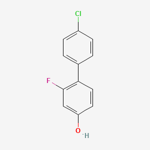 4-(4-Chlorophenyl)-3-fluorophenol, 95%