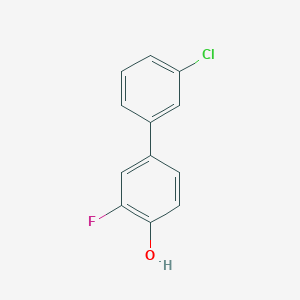 4-(3-Chlorophenyl)-2-fluorophenol, 95%