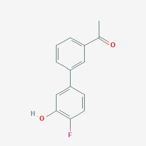 5-(3-Acetylphenyl)-2-fluorophenol, 95%