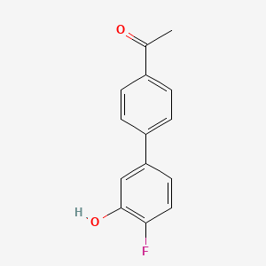 5-(4-Acetylphenyl)-2-fluorophenol, 95%