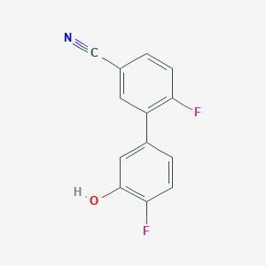 5-(5-Cyano-2-fluorophenyl)-2-fluorophenol, 95%