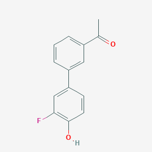 4-(3-Acetylphenyl)-2-fluorophenol, 95%