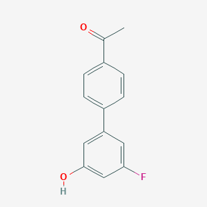 5-(4-Acetylphenyl)-3-fluorophenol, 95%