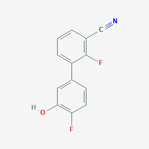 5-(3-Cyano-2-fluorophenyl)-2-fluorophenol, 95%