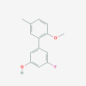 3-Fluoro-5-(2-methoxy-5-methylphenyl)phenol, 95%