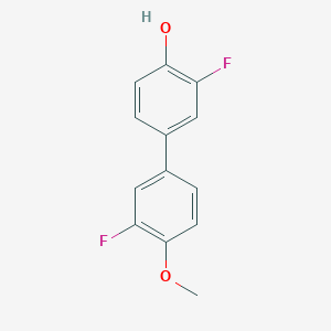 2-Fluoro-4-(3-fluoro-4-methoxyphenyl)phenol, 95%