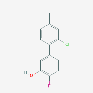 5-(2-Chloro-4-methylphenyl)-2-fluorophenol, 95%