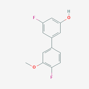 3-Fluoro-5-(4-fluoro-3-methoxyphenyl)phenol, 95%