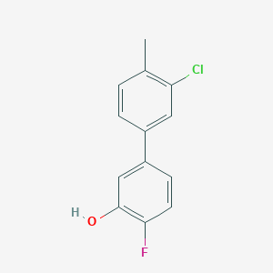 5-(3-Chloro-4-methylphenyl)-2-fluorophenol, 95%