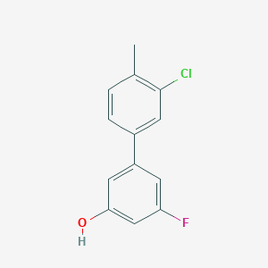 5-(3-Chloro-4-methylphenyl)-3-fluorophenol, 95%