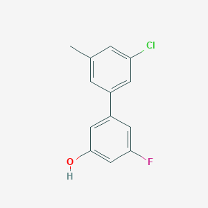 5-(3-Chloro-5-methylphenyl)-3-fluorophenol, 95%